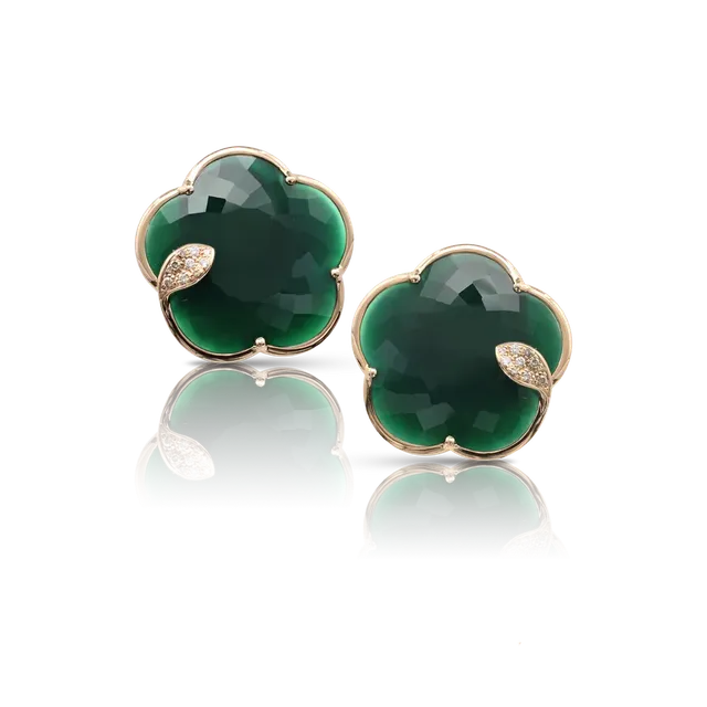 Náušnice TON JOLI Green Agate