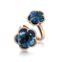 Кольцо BON TON London BLUE Topaz