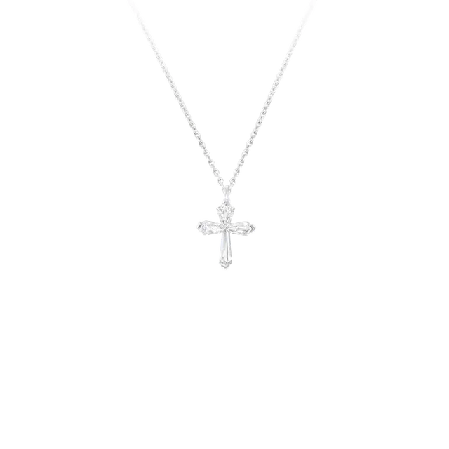 Přívěsek Trapezoid Diamond Cross Mini