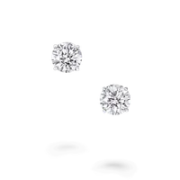 Ohrringe Round Diamond Stud