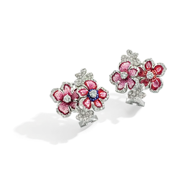 Earrings Secret Garden