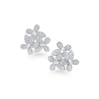 Серьги Pavé Triple Butterfly — thumbnail 1