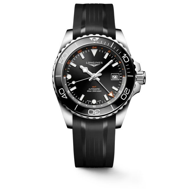 HydroConquest GMT black 41mm