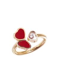 Кольцо Happy Hearts Red