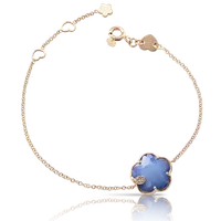 Bracelet Petit JOLI White Agate A Lapis Lazuli