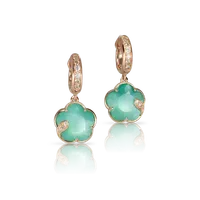 Earrings Petite Joli Green Agate — thumbnail 1