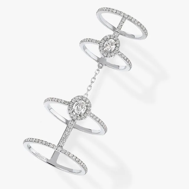 Prsten Glam'azone Double Pavé