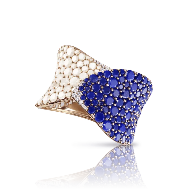 Браслет Lakshmi Lapis Lazuli, Moonstone