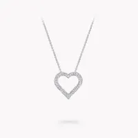 Подвеска Spiral Heart Silhouette Pavé Diamond — thumbnail 1