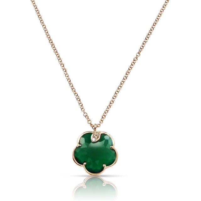 Náhrdelník Petit Joli' Green Agate
