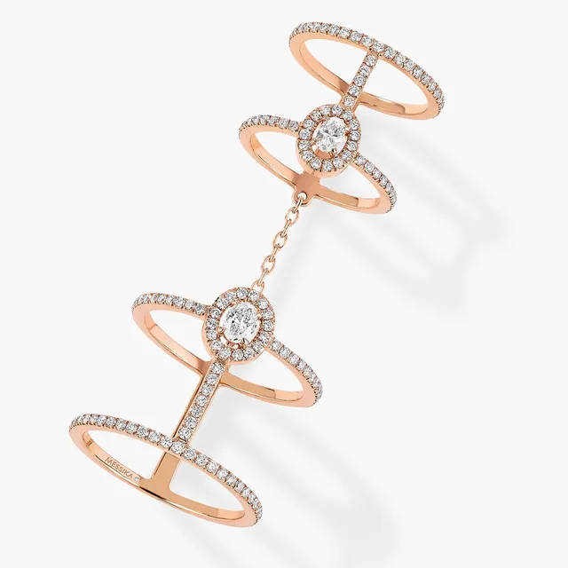 Кольцо Glam'azone Double Pavé