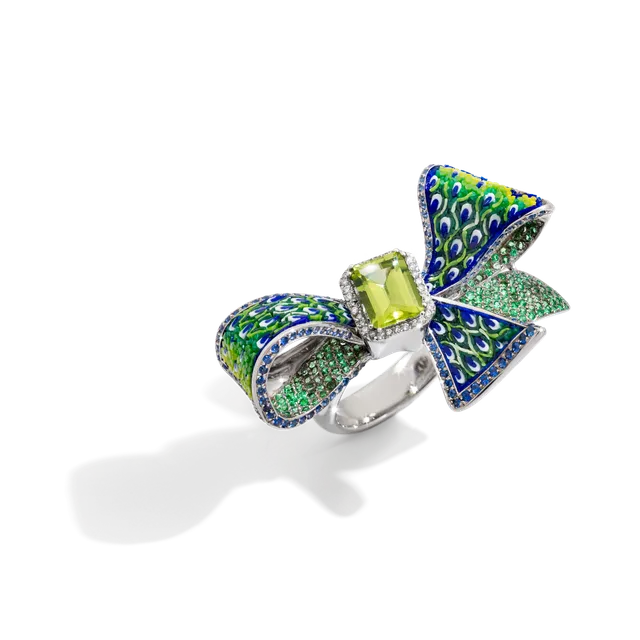 Ring Ribbon Green