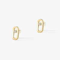 Ohrringe GOLD MOVE UNO STUD — thumbnail 1