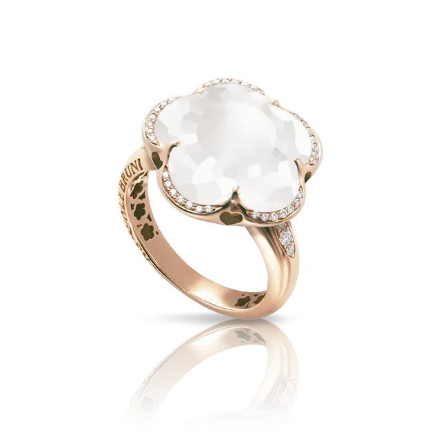Кольцо Bon Ton Milky Quartz 14mm