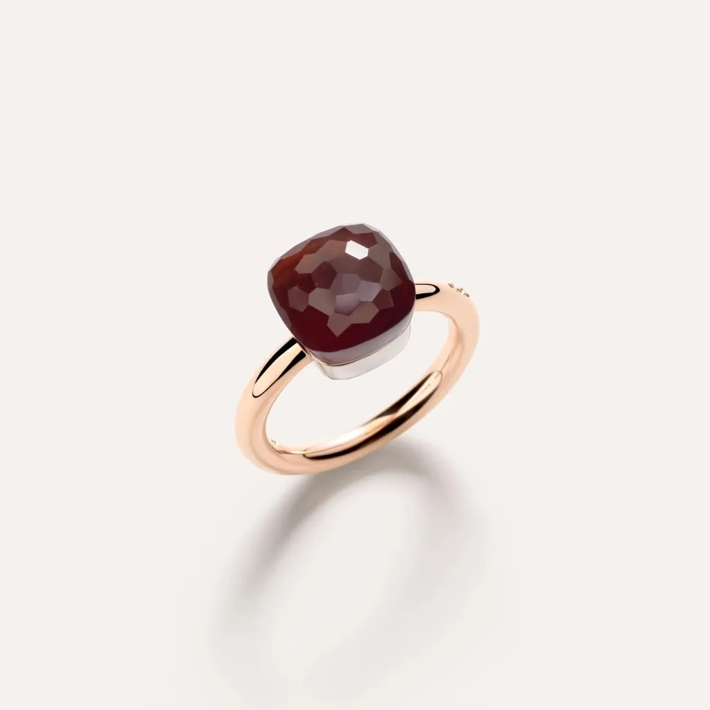 Ring Nudo Classic Garnet — 1