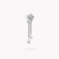 Earrings Tilda’s Bow Double Pavé Diamond Drop — thumbnail 2
