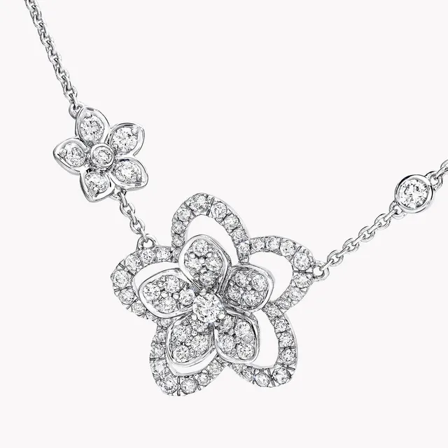 Přívěsek Wild Flower Double Diamond — detail