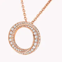 Přívěsek Pave Diamond Spiral — thumbnail 2