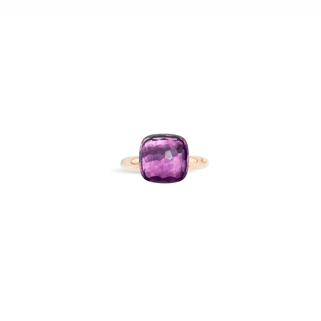 Ring NUDO MAXI Amethyst — detail
