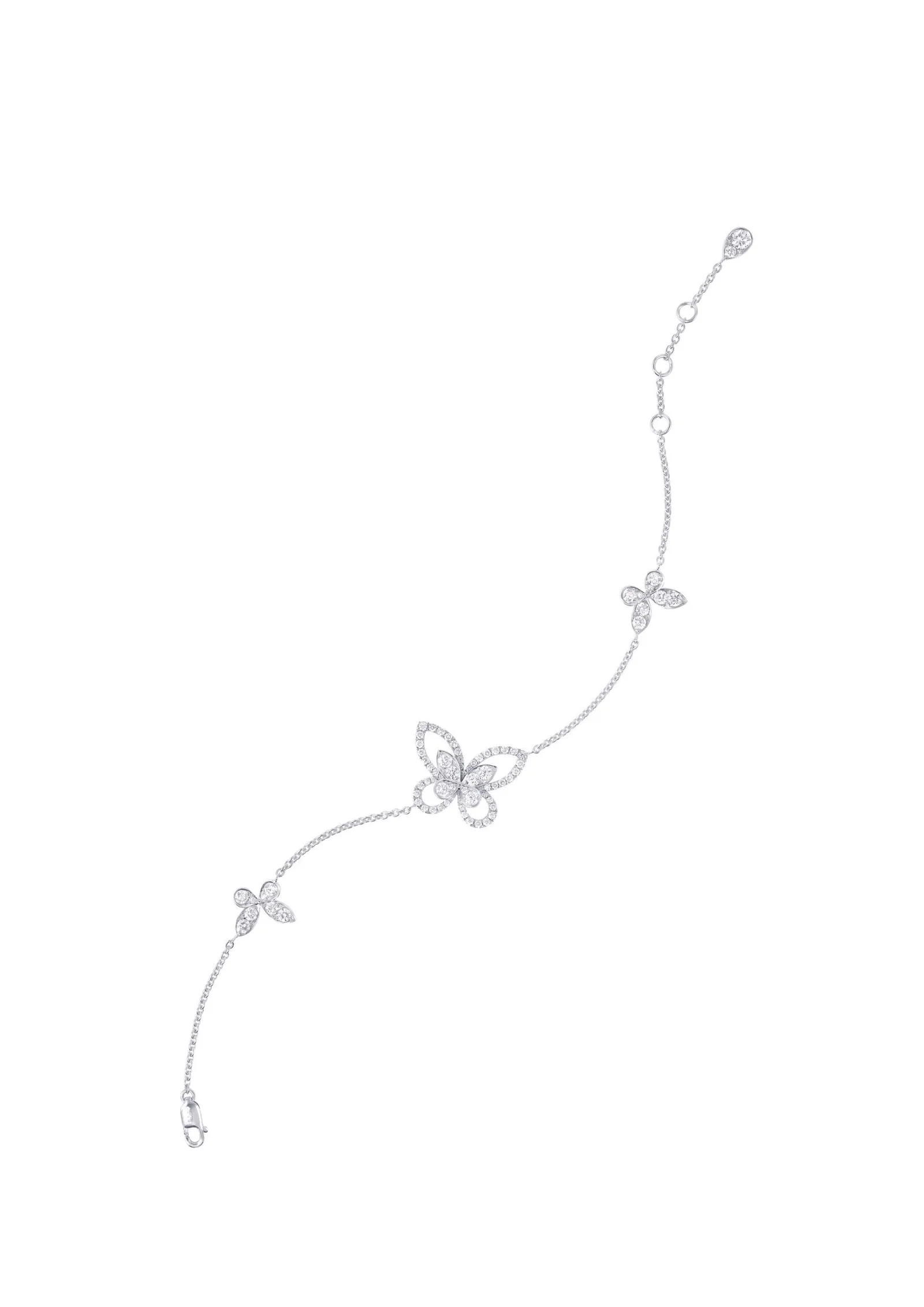 Браслет Butterfly Silhouette Diamond Mini — 2