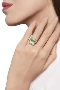 Prsten BON TON Dolce VITA Prasiolite — detail