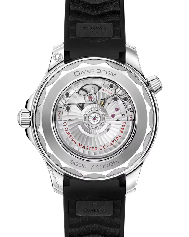 Diver 300M Omega Co‑axial Master Chronometer 42 MM — detail
