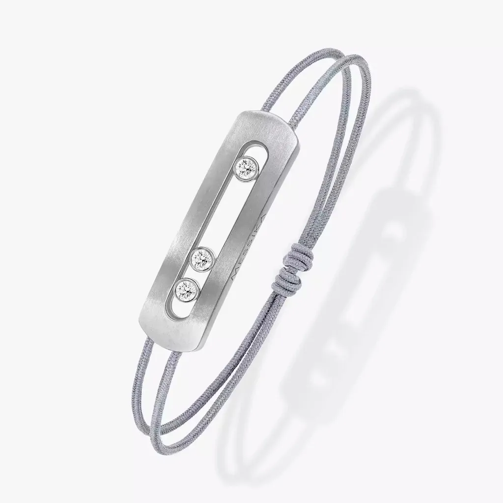 Браслет Move Titanium Natural Cord — detail