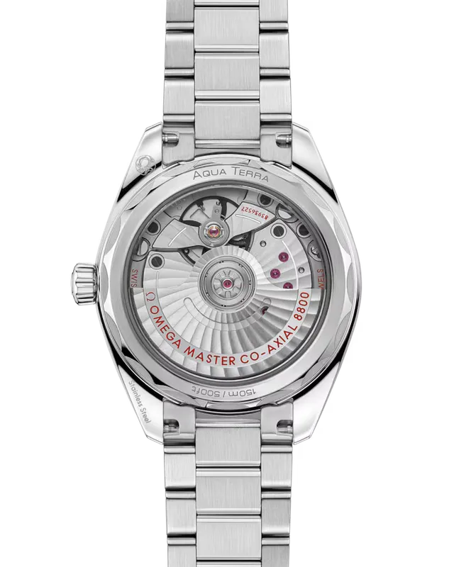 Seamaster Aqua Terra Pink 34mm — detail