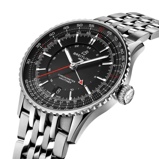 Navitimer Automatic GMT 41 — detail