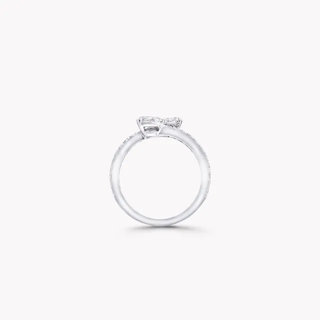 Кольцо Duet Wraparound Diamond — detail