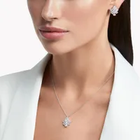 Earrings Emerald Cut and Round Diamond — thumbnail 2