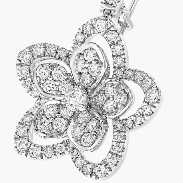 Серьги Wild Flower Diamond — detail