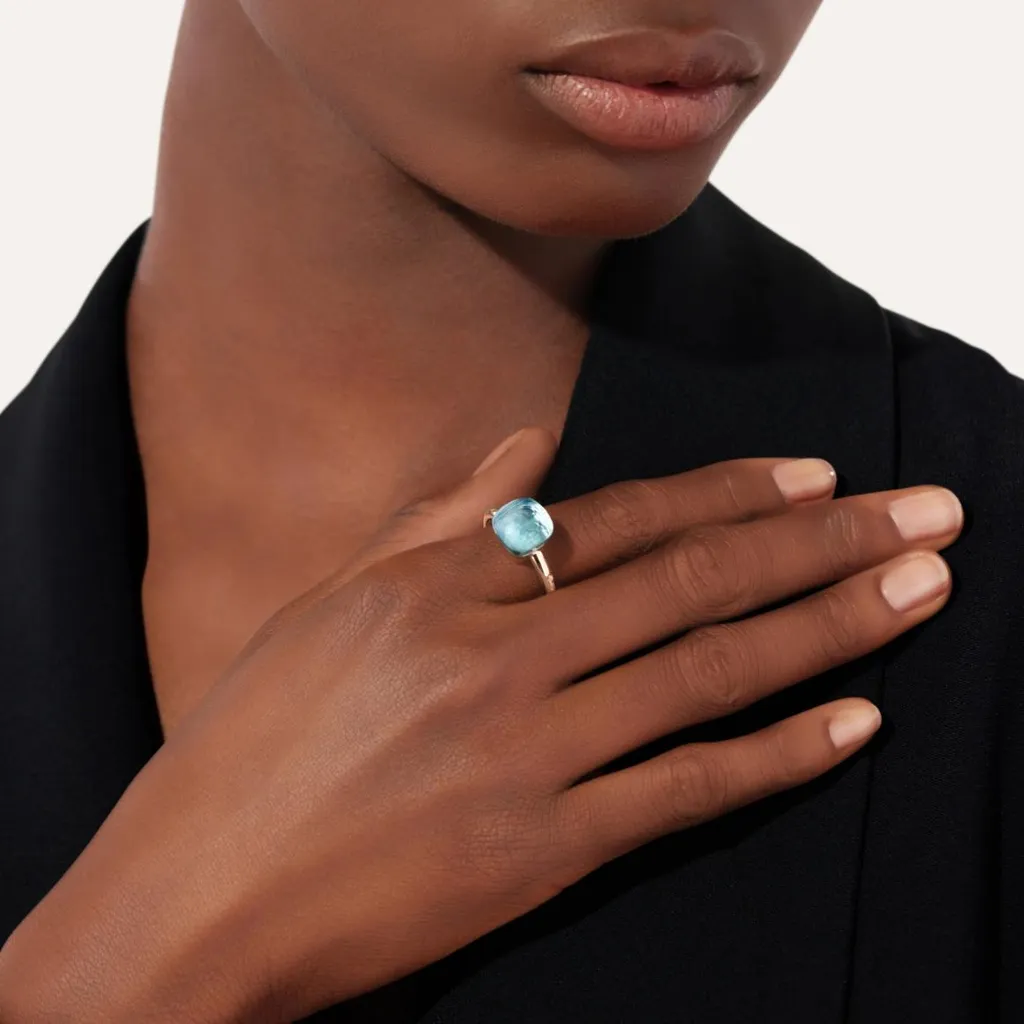 Ring NUDO Classic SKY BLUE Topaz — detail