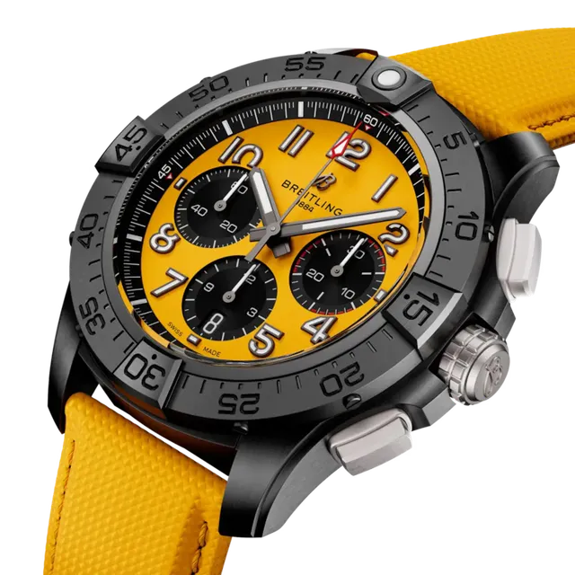 Avenger B01 Chronograph 44 Night Mission — detail