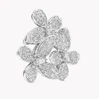 Серьги Pavé Triple Butterfly — thumbnail 2