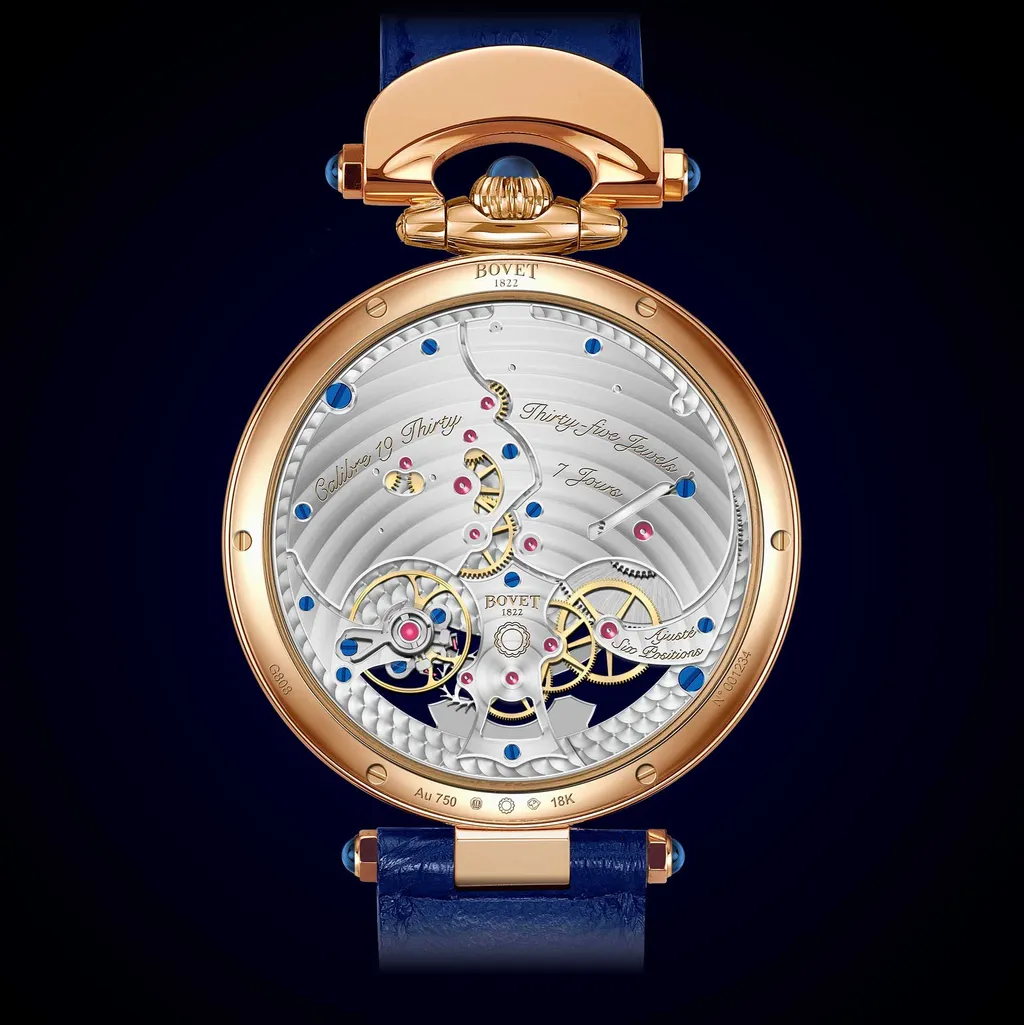The Orbis Mundi Blue Guilloché — detail
