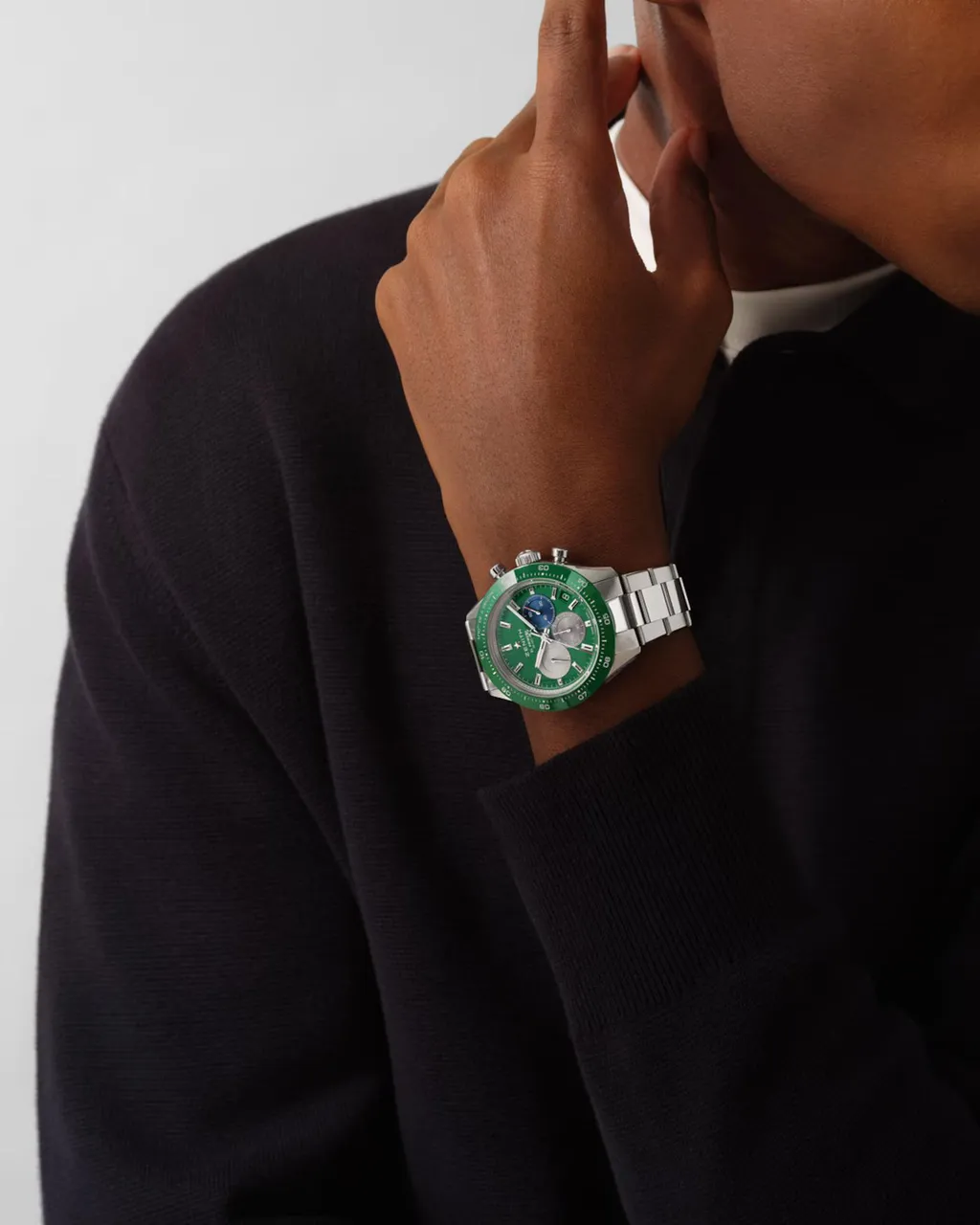 CHRONOMASTER SPORT Green — detail