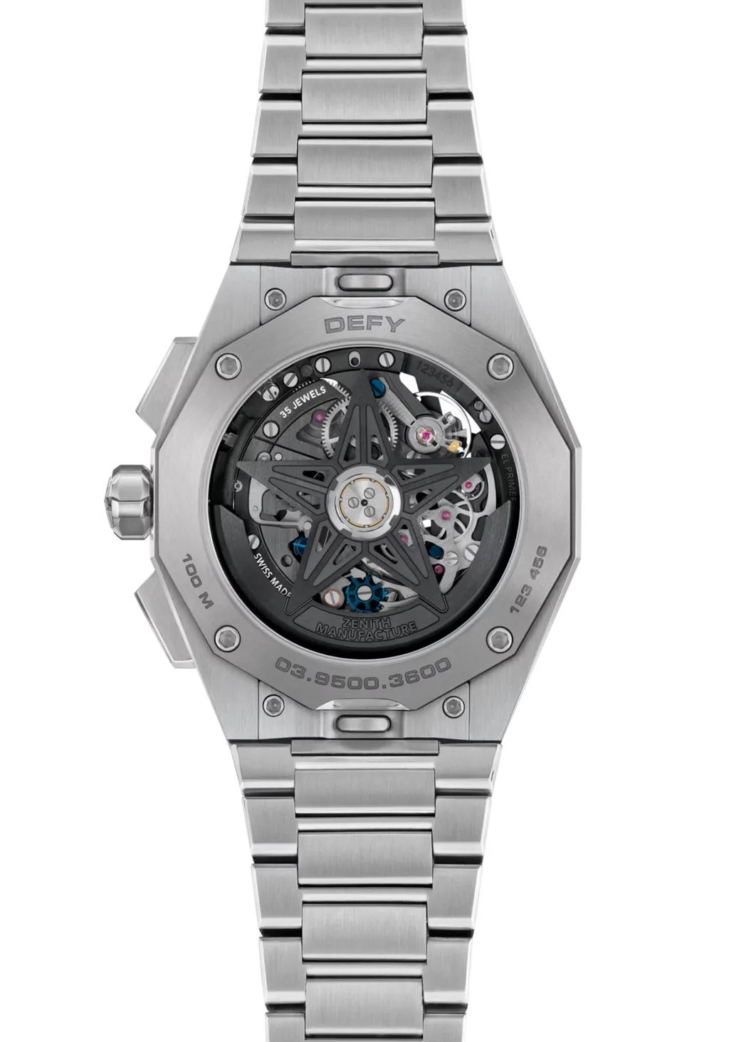 DEFY SKYLINE CHRONOGRAPH SKELETON 42mm — detail