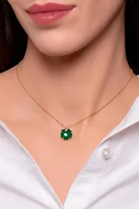 Náhrdelník Petit Joli' Green Agate — detail