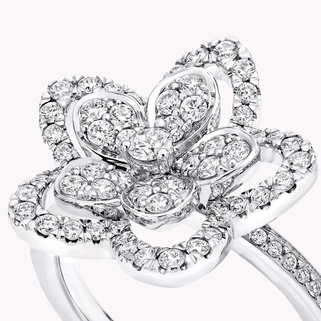 Prsten Wild Flower Diamond — detail