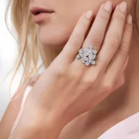 Кольцо Triple Pavé Butterfly Diamond Small — thumbnail 2