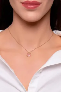 Náhrdelník Petit Joli' Pink Chalcedony — detail