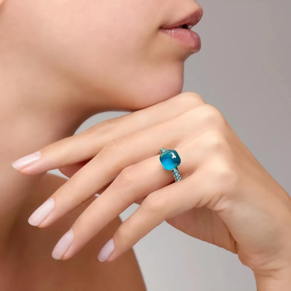 Ring NUDO Deep Blue — detail