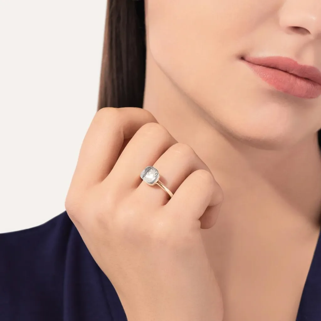 Ring NUDO Petit White Topaz — detail