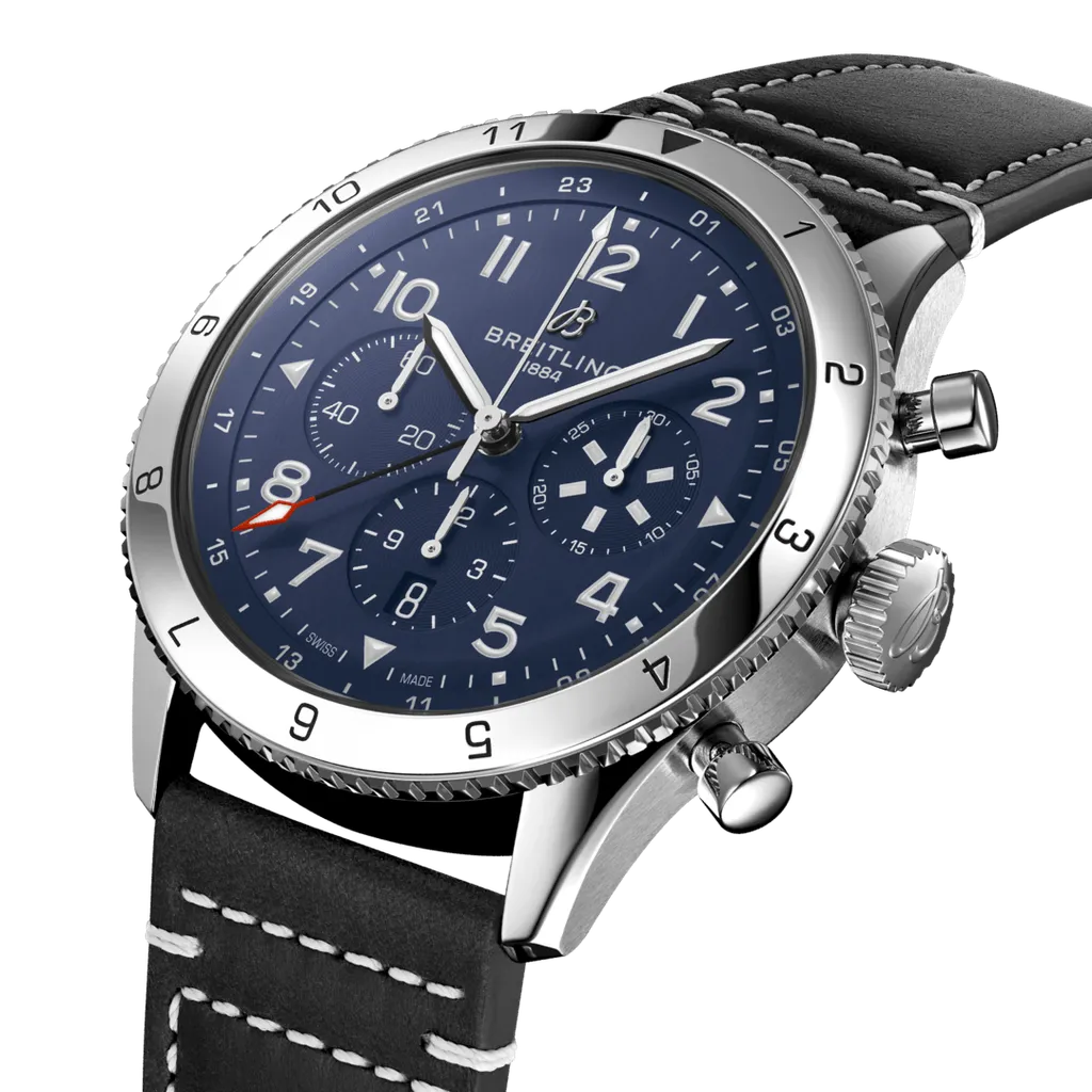 Super AVI B04 Chronograph GMT 46 Tribute TO Vought F4U Corsair — detail