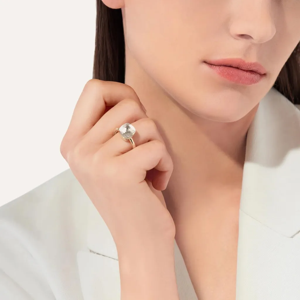 Ring NUDO Classic White Topaz — detail