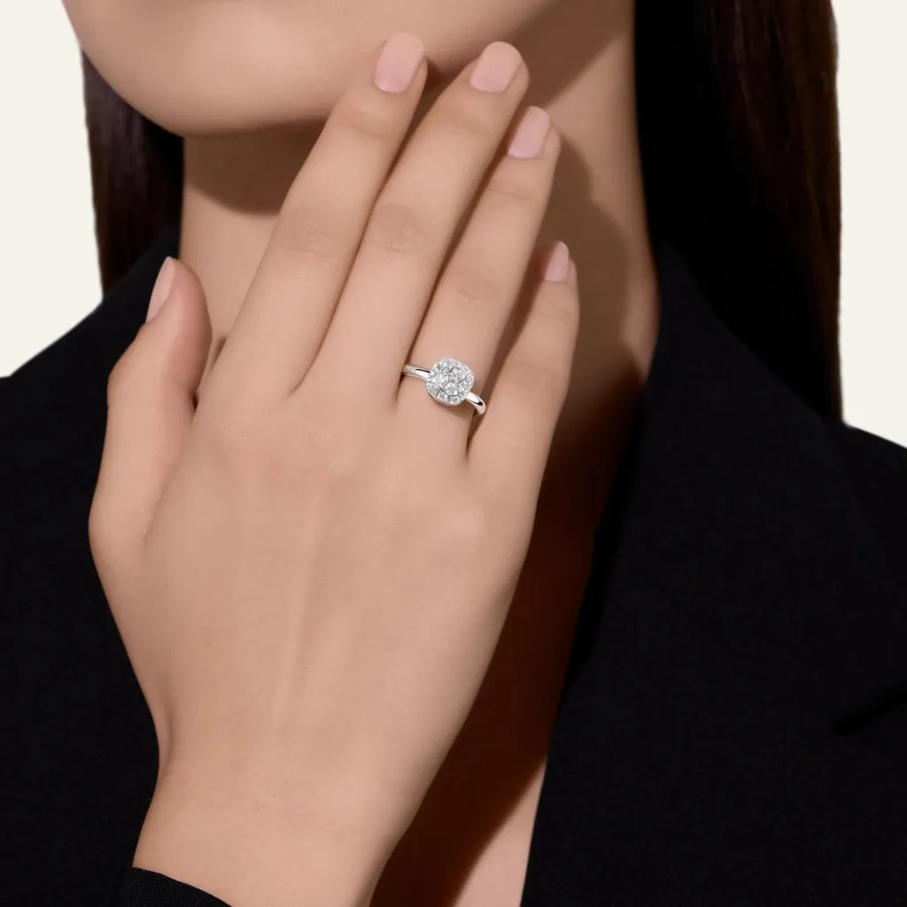 Ring NUDO Petit Solitaire — detail