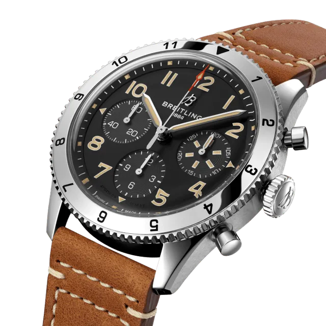 Classic AVI Chronograph 42 P-51 Mustang — detail
