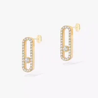Earrings MOVE UNO Pavé-set Diamond — thumbnail 2