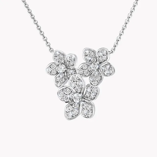 Подвеска Wild Flower Diamond Cluster — detail